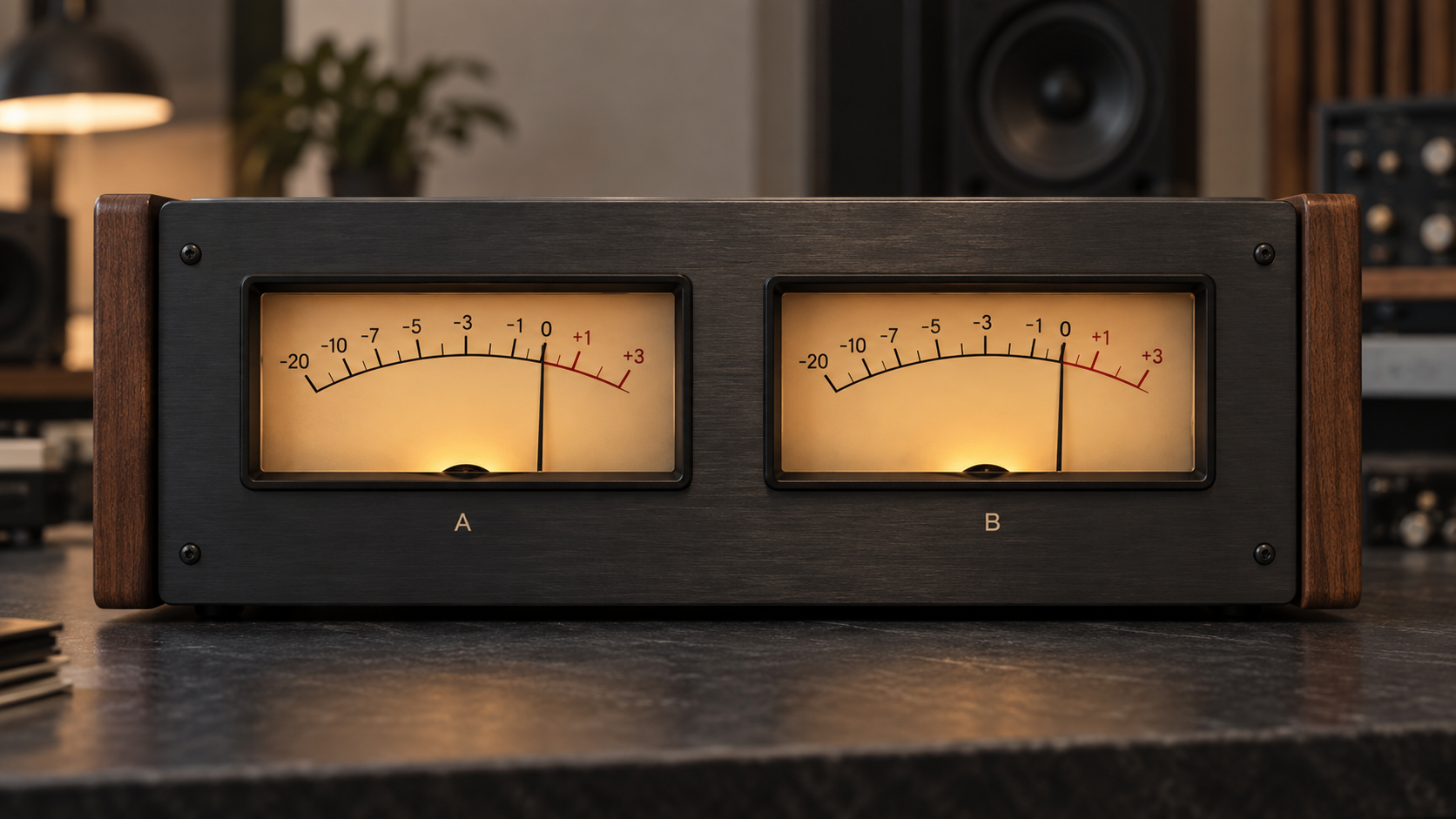 Two audio versions being compared at matched loudness