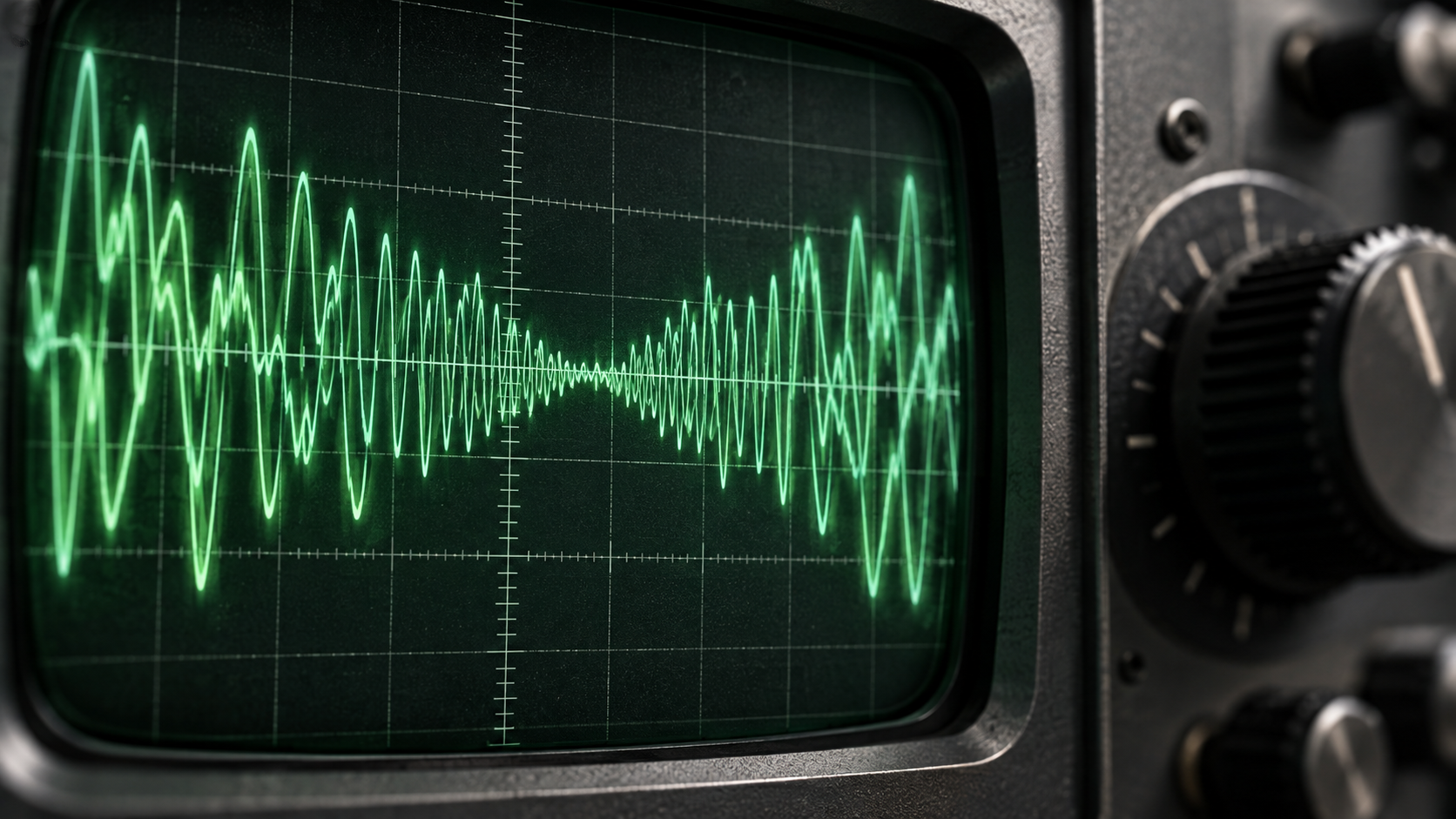 Audio spectrum illustrating the difference between hiss and metallic shimmer
